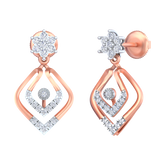 14K Gold & Diamond Women Earring KRB44115E